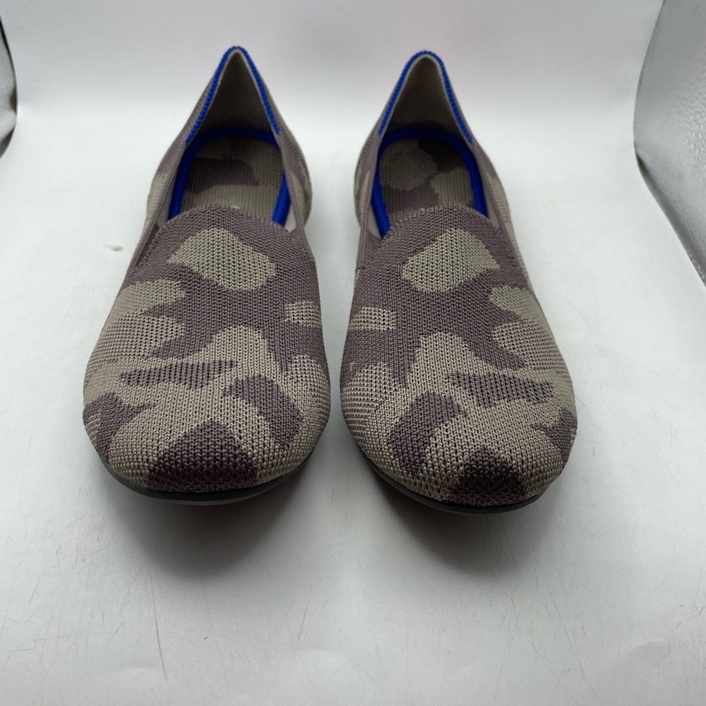 Rothy's The Loafer womens gray Camouflage Slip-On Flats size 7 - Picture 4 of 9